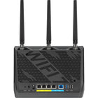 ASUS - Routeur extensible double bande WiFi 7 Smart AiMesh BE6800 - Noir-Un port LAN 2,5G est configuré comme port de jeu dédié, donnant la priorité à tous les appareils de jeu connectés pour un jeu compétitif.