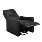 Brassex - Fauteuil releveur inclinable 913654 Levo - noir-Mécanisme d'inclinaison motorisé à positions multiples