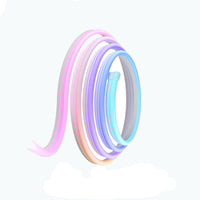 Govee - Cordon lumineux néon RGBIC Wi-Fi de 2 m-Laissez libre cours à votre imagination : les cordons lumineux néon vous permettent de créer des formes personnalisées et de les présenter sur le mur, ou de souligner les contours d'objets dans votre maison, ajoutant ainsi de la couleur et de la gaieté à votre vie