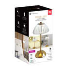 Xtricity - Lampe de table tactile LED portable Versailles - Or-Activation tactile pour une utilisation facile