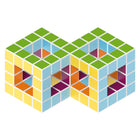 Geomag - Magicube Ensemble de construction gratuit multicolore de 64 pièces-Une construction facile et amusante garantit récompense et résultats