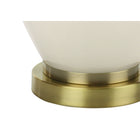Monarch Specialties - Luminaire - 26 po H Lampe De Table - Abat-Jour Ivoire / Crème - Crème Céramique - Transitionnel-Dimensions assemblées : 16 po L x 16 po L x 26 po H; Base : 9,25 po L x 9,25 po L x 14,25 po H; Obscurité : 16 po L x 16 po L x 10 po H