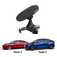 Mighty Mount - Support magnétique MagSafe - Base Tesla modèle 3/Y-Précision magnétique : sécurisez votre téléphone avec une attraction magnétique pure