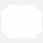 JAM Paper - Rouleaux d'étiquettes standard - cadre vintage - 2 1/2 x 3 - film blanc brillant - 125 étiquettes/rouleau-Taille : Cadre vintage (2 1/2 x 3 pouces) | Les étiquettes imprimables sont faciles à créer et à personnaliser.