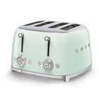 SMEG - Toaster 4 tranches 4x4 - vert pastel-Obtenez un confort optimal avec le popup de tranches automatique.
