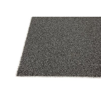 Edgewood Tapis Tundra grattoir extérieur robuste - 3' 6" x 7' - charbon avec bordures noires-Tapis grattoir intérieur/extérieur pour les environnements à circulation élevée
