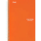 Five Star - Cahier à 2 sujets de qualité supérieure - 9-1/2 po x 6 po - variés - 160 pages-160 pages