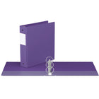 Davis Group Super économie, Reliure à anneaux ronds 2 po, paquet de 6 – Violet-2 po