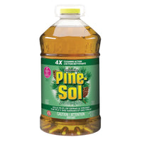 Clorox Pro Nettoyant et désinfectant multi-surface Pine-Sol - original - 4,25l-Parfum : une bouteille de 4.25 L de nettoyant commercial tout usage Pine-Sol au parfum original
