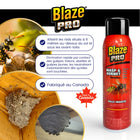 Blaze Pro - Défense contre les guêpes et les frelons - 450 g - Paquet de 12-Atteint les nids jusqu’à 6 m