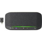 HP - Haut-parleur intelligent filaire Poly Sync 10 - Équipes - Noir-Réseau de deux microphones