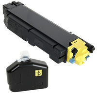 fuzion - Kyocera TK-5142Y (TK5142Y) Cartouche De Toner Compatible - Rendement Standard - Jaune-Couleur d'encre: Jaune