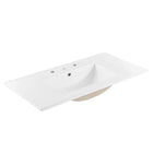 Modway - Soma 36" Vanette de salle de bain - Blanc noyer-9