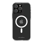 Mellow - etui eco clear compatible avec MagSafe fabrique avec du plastique recycle pour Apple iPhone 14 Pro-Fabrique à partir de plastique recycle