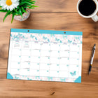 BrownTrout - 2026 Calendrier de bureau mensuel de 18 mois - House of Turnowsky - 14 po x 10 po-Conception Durable - Le papier robuste et de haute qualité empêche le froissage et le débordement de l'encre, et la reliure durable assure la longévité tout au long de l'année