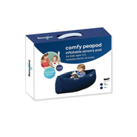 Bouncyband - Canot sensoriel gonflable Peapod - 152 cm - Bleu-Adaptable: pression profonde ajustable en fonction du besoin
