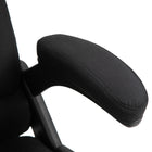 Vinsetto - Chaise de bureau de massage avec vibrations 6 points - noir-Hauteur d’assise réglable pour s’adapter à votre bureau ou à vos habitudes d’assise