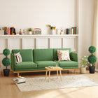 Outsunny - Arbre topiaire à 2 boules pour salon - vert foncé - lot de 2-La plante comprend deux grands buissons taillés en boule qui apportent une ambiance naturelle à votre pièce 