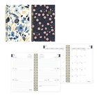 Blueline - Agenda Scolaire Hebdomadaire/Mensuel 13 Mois De Juillet À Juillet - 8 po H x 5 po l - Motif Blossom - Anglais-13 mois, de juillet à juillet