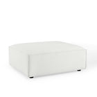 Modway - Restore Ottoman - Blanc-Système de ressorts hélicoïdaux encastrés