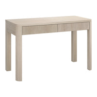 Hudson&Canal - Bureau Mendoza 48'' - Aulne Blanc-Un design contemporain moderne pour votre bureau à domicile, votre coin cuisine, votre bureau et plus encore