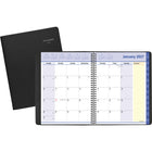 AT-A-GLANCE - Cahier de rendez-vous mensuel 2027 QuickNotes - 10 7/8 po H x 8 1/4 po l - noir - anglais-Format des pages : 10 7/8 po H x 8 1/4 po l