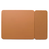 Spracht - MagPad Chargeur et tapis de souris - Marron-Chargement double appareil : chargez votre téléphone et votre étui pour écouteurs en même temps.