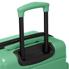Swiss Mobility - Valise d'enregistrement à coque rigide 30.50po de la collection DXB  - Vert-Doublure intérieure avec panneau séparateur, poche en filet et sangle de serrage