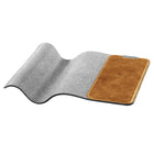 General Supply Goods + Co - Chargeur sans fil 10 W - tapis de souris enroulable - Cognac-Norme de produit : Norme Qi
