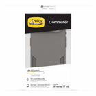 OtterBox - Étui Commuter MagSafe avec Contrôle de la Caméra pour iPhone 17 Air - Bois de Coton Glen (Brun)-Les pare-chocs autour de la caméra protègent contre les coups violents