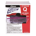 Sacs de rangement Ziploc Professionnel, 1 pinte, paquet de 500-Rangez, protégez et transportez des aliments et autres articles