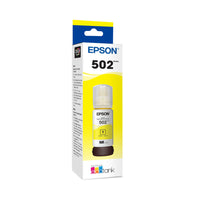 Epson - T502 Bouteille d’encre - Capacité standard - Jaune-Impression de milliers de pages