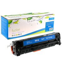 fuzion - HP CF381A (312A) Cartouche De Toner Compatible - Rendement Standard - Cyan-Cyan