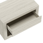 Manhattan Comfort - Table de nuit contemporaine Soren 32" à 1 tiroir - Chêne blanchi-Disponible en chêne blanchi, chêne naturel et gris charbon