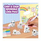 Crayola - Ensemble de chambre à coucher pour bébés animaux Scribble Scrubbie de -NOTE GÉNÉRALE : Nous vous conseillons d'utiliser uniquement les marqueurs lavables Scribble Scrubbie de Crayola pour vos animaux Scribble Scrubbie