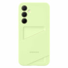Samsung - Coque à Fente pour Carte pour Samsung Galaxy A35 5G - Vert Citron-La Coque avec Fente pour Carte Galaxy A15 5G est élégante et disponible en deux couleurs attrayantes pour donner un style supplémentaire à votre téléphone – Noir ou Citron Vert