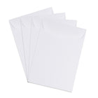 JAM Paper Enveloppes à ouverture au sommet et rabat droit gommé, 7 x 10 po, blanches, 200 par paquet-Parfait pour les cartes de vœux, les invitations, les mariages ou toute autre annonce