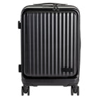 Gry Mattr - Bagage à main hybride à 4 roulettes - Noir mat-Roulettes doubles à 360 degrés pour une maniabilité accrue