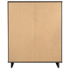 Manhattan Comfort - Granville commode et chiffonnier modernes - gris foncé - ensemble de 2-Garantie limitée du fabricant de 30 jours