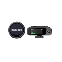 Insta360 - Micro sans fil Pro 1 émetteur + 1 récepteur - Noir-Écran à encre électronique personnalisable