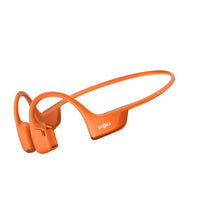 Shokz - OpenRun Pro2 Écouteurs Bluetooth à Conduction Osseuse - Orange-Son Incomparable - Les doubles haut-parleurs combinent les aigus clairs de la technologie de conduction osseuse avec les basses profondes de la conduction aérienne, pour 12 heures de son 3D ultra-puissant. Personnalisez votre expérience d’écoute avec l’application SHOKZ