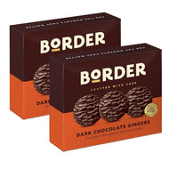 Biscuits au gingembre au chocolat noir Border 255g du Royaume-Uni (paquet de 2)-Fabriqués en Écosse, les biscuits Borders sont légendaires avec une véritable jaillissement gustative lorsque vous les mordez. L'intensité épicée enflamme votre bouche tandis que le chocolat blanc et noir ravira votre palais. Un excellent ajout pour votre repas de famille cette saison.