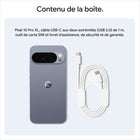 Google Pixel 10 Pro XL - 256 Go - Pierre de lune - Bell et Virgin Plus-Le Pixel 10 Pro est doté d’une pile à autonomie de plus de 24 heures et qui peut aller jusqu'à 100 heures avec l'Économiseur de pile extrême1. Il se recharge à 55 % en environ 30 minutes, alors que le Pixel 10 Pro XL se recharge à 70 % en environ 30 minutes2. Les deux sont dotés de la technologie magnétique Pixelsnap pour une recharge sans fil sans effort qui s'enclenche en place