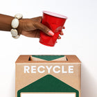 TerraCycle - Gobelets de plastique rigide no. 6 - Zero Waste Box - 10 x 10 x 18 - Petite-Dimensions de la boîte: 10" x 10" x 18"