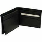 CHAMPS - Portefeuille à aile supérieure en cuir RFID de la collection classique CHAMPS-Portefeuille à blocage rfid