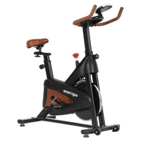 Soozier - Vélo d’exercice-Apparence élégante qui améliore l’esthétique de votre salle de sport à domicile