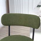 HOMCOM - Tabourets de bar modernes hauteur comptoir 27 po - vert - paquet de 2-Style simple et moderne qui s’intègre facilement dans votre cuisine ou salle à manger 

