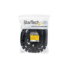 StarTech - Manchon de gestion des câbles StarTech de 2,5 m (8,2 pieds)-l'enveloppe en spirale flexible et extensible s'adapte à de nombreux câbles, des chargeurs de téléphone fins aux cordons d'alimentation épais