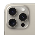 Apple - iPhone 15 Pro 6,1 po ecran Liquid Retina, 512 Go, Titane naturel, Bell et Virgin Plus-Puissant Système Caméra Pro : Sept objectifs pro qui décuplent vos options de cadrage. Captez des images extra haute définition riches en couleurs et en détails avec la caméra principale 48 Mpx. Et prenez des gros plans plus nets d’encore plus loin avec la caméra téléobjectif 3x d’iPhone 15 Pro