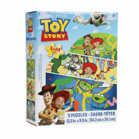 Danawares - Coffret de puzzles Disney Toy Story 3 - 24 pièces-Comprend 3 puzzles colourés : chaque puzzle met en scène des personnages de Toy Story que les enfants adorent